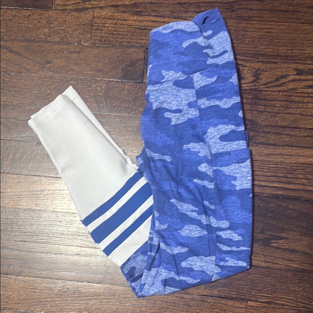 Bombshell Sportswear Blue Camo Leggings